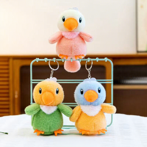 Peluche Mini Morbido e Coccoloso da 4 Pollici, Portachiavi, Giocattolo Animale Imbottito Personalizzabile per Distributori Automatici, Vendita all'Ingrosso - Product Image 1