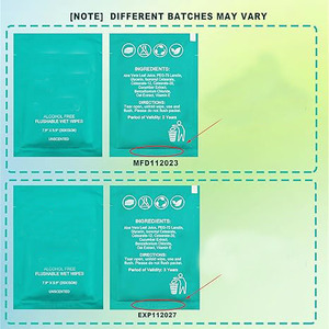 Lingettes nettoyantes individuelles pour le corps emballées individuellement, lingettes pour les fesses pour femmes et hommes - Product Image 6