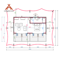 Tente de glamping de luxe Kawagebo Kamp en PVDF imperméable et permanente avec chambre et salle de bain pour hôtels, stations balnéaires et lodges en plein air