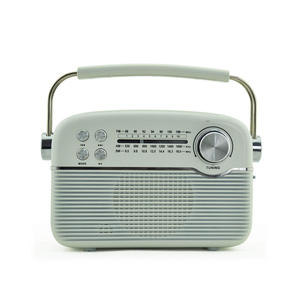 <b>Retro</b> Multiband FM AM SW Home Radio With Built-in Speaker And Portable Handle For Home <b>Decoration</b> And Outdoor Use - Product Image 3