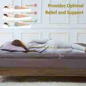 Diseño clásico, Funda de colchón extra gruesa, almohadilla para cama, construcción de colchón plegable de tamaño único - Product Image 5