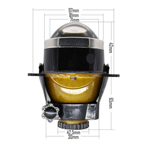 TAOCHIS Đèn Sương Mù Xe Hơi 12V 3.0 Inch Bi <span class=keywords><strong>Xenon</strong></span> Đèn Sương Mù Ống Kính Máy Chiếu Tự Động Cao Thấp Chùm <span class=keywords><strong>H11</strong></span> Cho Subaru Ford Mazda Với Điều Chỉnh - Product Image 4