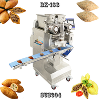 Machine automatique d'enrobage de pâte avec moteur, fournie par l'usine de Shanghai, pour la production de Kibbeh turc et d'Icli Kofte de grande capacité