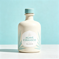 Bouteille en céramique personnalisée TONFO pour tequila, bouteille décorative en céramique pour spiritueux, emballage pour spiritueux