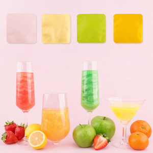 Bombes à boire scintillantes OEM saveur fraise-citron pour cocktails et boissons pétillantes - Product Image 1