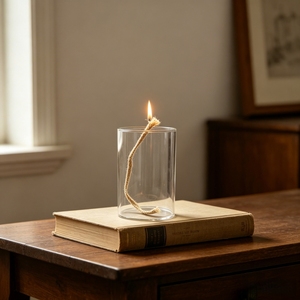 Vendita all'Ingrosso di <span class=keywords><strong>Portacandele</strong></span> e Lampade a Olio in <span class=keywords><strong>Vetro</strong></span> Trasparente Fatte a Mano, Decorazioni per la Casa in Stile Europeo, Ornamenti Creativi - Product Image 3