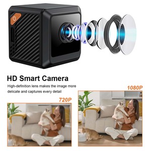 Nhà thu nhỏ máy ảnh không dây giám sát từ xa hồng ngoại tầm nhìn ban đêm hai cách âm thanh giám sát máy ảnh - Product Image 2