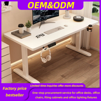 Bureau debout électrique intelligent avec moteur unique, cadre en métal moderne, garantie de 3 ans et offres de gros pour usage professionnel