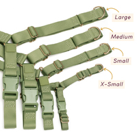 Harnais pour chien personnalisé de qualité supérieure Sunraymscota, ensemble de harnais avec fermeture à boucle, OEM disponible - Harnais confortable et luxueux pour petits animaux de compagnie