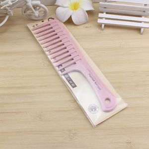 หวีผมพลาสติก ซี่ใหญ่ คละสี 15 ซม. สำหรับใช้ในบ้าน - Product Image 4