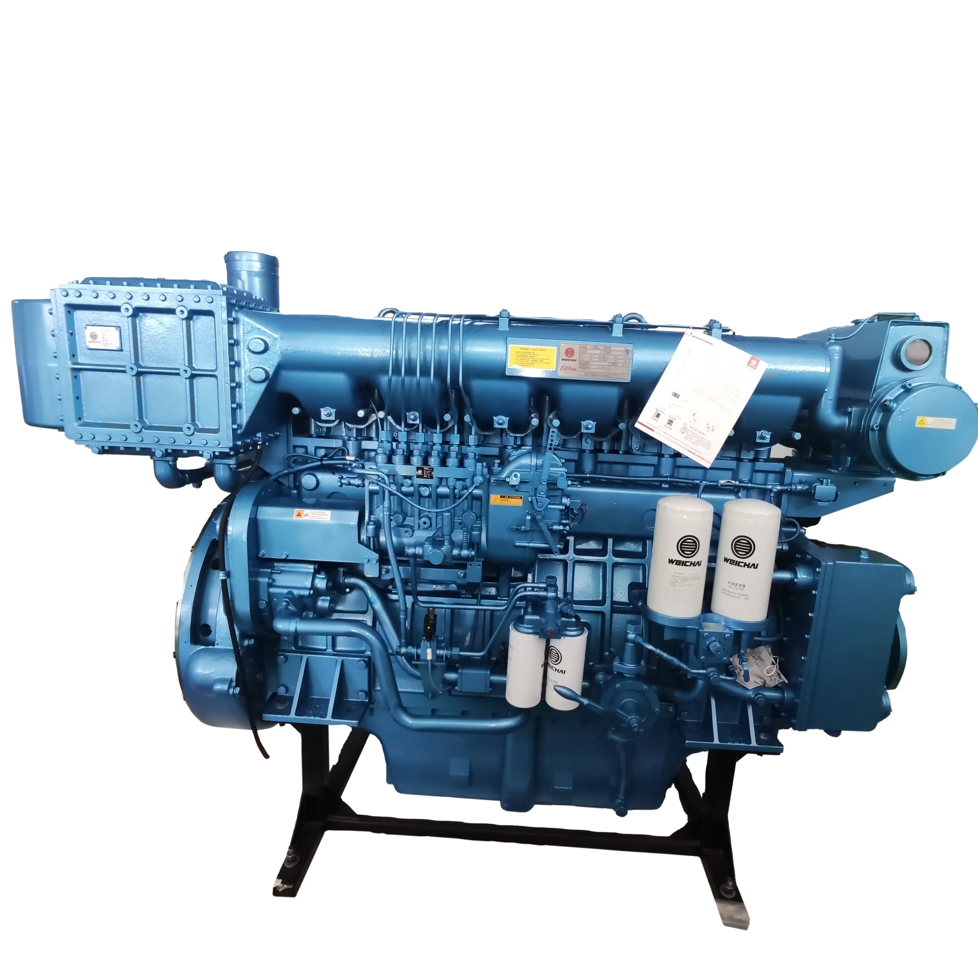 6 цилиндров X6170ZC580-3 Weichai лодочный дизельный двигатель 580 л.с./1350 об./мин., морской двигатель с водяным охлаждением для рыболовного судна