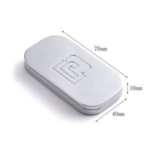 Rotatable Pocket <b>Mirror</b> Makeup <b>Mirror</b> Metal Compact <b>Mirror</b> Stress Relief Anxiety <b>Sensory</b> Toys with Customizable Logo - Product Image 2