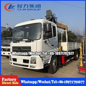 Prix usine Dongfeng 4x2 5 tonnes camion à <span class=keywords><strong>benne</strong></span> basculante avec manipulateur de <span class=keywords><strong>grue</strong></span> à vendre - Product Image 3