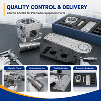 Composants d'équipement semi-conducteur usinés par CNC, usinage CNC de précision, pièces de chambre à vide personnalisées, fabricant OEM