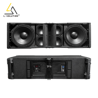 HDL50 Altavoz de arreglo lineal de neodimio de 12 pulgadas de tres vías con potencia pico activa de 8000W, sistema de audio profesional para grandes conciertos y eventos