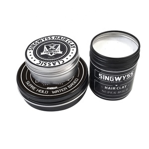 Erkekler için özel etiket süper tutun mat saç macunu doku ve kalınlığı geliştirmek - Product Image 1