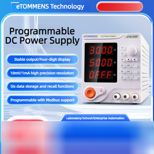 Fuente de alimentación lineal programable eTOMMENS, fuente de alimentación CC regulada y ajustable para reparación de teléfonos móviles - Product Image 2