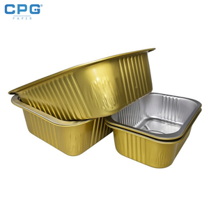 Extra Heavy Duty Catering Foil Containers Full Size Deep Buffet Chafing Catering Steam <b>Table</b> Aluminum Foil Pan - Product Image 1
