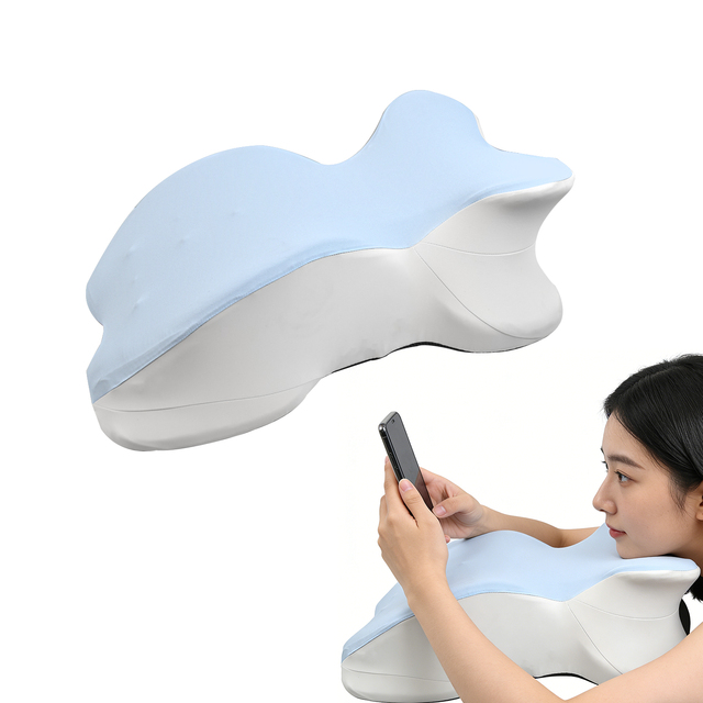 Multi-Zone Prone Reading Pillow, Ergonomic Support for Home, Office & Dorm Use