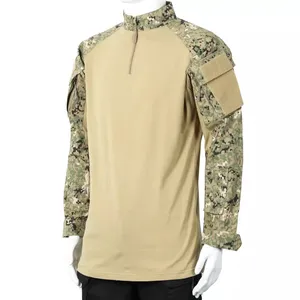 06 alta qualità personalizzata all'aperto migliore uniforme tattica da combattimento mimetica g2 rana camicia