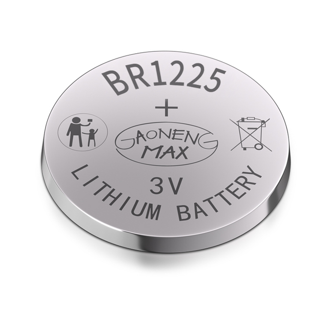 3V BR1225/Cr1225 Lithium Non-Rechargeable Button Cell Battery 48mAh LR6 for Remote Control & Home Appliances