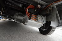 Fourgon de livraison urbaine ultra-robuste de 1183 kg, électrique, certifié EEC / COC / L7e-CU, moteur électrique 5000 W, homologué UE