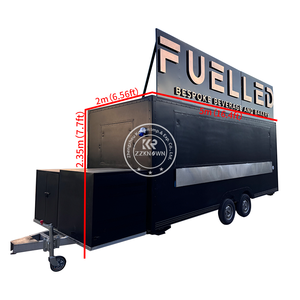 Carrito de Comida Rápida 2025, Práctico y Conveniente, Remolque para Venta de Comida Caliente, Desayunos y Hot Dogs - Product Image 6