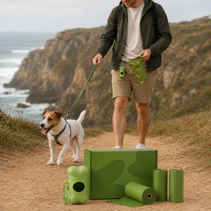 Bolsas de Basura para Mascotas de Polietileno de Alta Resistencia, Directas de Fábrica, Sin Perfume, Resistentes a Desgarros, para Paseos Diarios y Viajes, Empaque Personalizado - Product Image 2