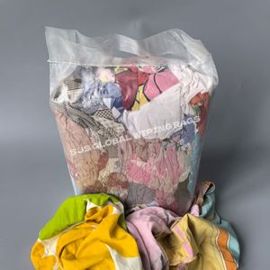 Trapos Industriales Grises de 10 Kg y 25 Kg, 100% Camiseta de Algodón, Uso Industrial Mixto, Trapos de Algodón 100%, Trapos de Colores de 1 Kg - Product Image 1