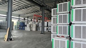 220v 23000m3h Controler Evaporative Industrial Air Cooler Cooling Pads Industrial Floor Standing - Product Image 2