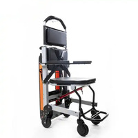 Chaise monte-escaliers électrique en alliage d'aluminium pour personnes à mobilité réduite, capacité de charge de 180 kg, autonomie de la batterie de 1,5 heure