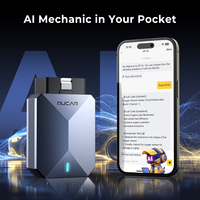Herramienta de Diagnóstico OBD2 Bluetooth de Bolsillo MUCAR BT200 MAX con 15 Servicios de Reinicio, Análisis de Fallas con IA y Control Bidireccional