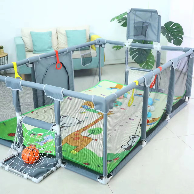230cm Large Ventilated Cloth Playpen Kids