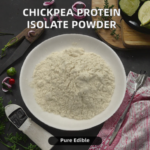 Isolat de protéines de pois chiches de qualité alimentaire naturelle à 99 %, extrait par solvant, extrait végétal en emballage en fût - Product Image 2