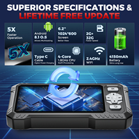 Kingbolen-Herramienta de escaneo de reinicio S608 9, actualización gratuita de por vida, escáner OBD2, lector de código de coche