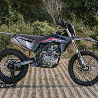 BEIHAI BHJ V6 NB300 moteur moto tout-terrain démarrage électrique 4 temps Moto Cross 300cc Dirt Bike