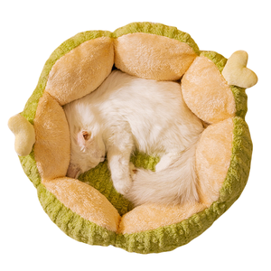 Cama de Felpa Lujosa y Esponjosa <span class=keywords><strong>para</strong></span> <span class=keywords><strong>Gatos</strong></span>, Ecológica, Cálida y Suave, Tamaño Gatito, con Diseño a Cuadros - Product Image 2