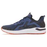Meilleur prix Chaussures de course personnalisées élégantes, légères, confortables, rouges et blanches, antidérapantes, à fond épais et résistantes à l'abrasion
