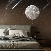 Projecteur de planétarium LED en verre moderne HD Star Galaxy Light avec lumière bleue pour enfants Décoration de salon