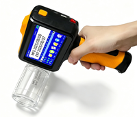 Imprimante jet d'encre TIJ portable légère 12,7 mm en stock, haute résolution 600 dpi pour codes QR et dates sur palettes en bois