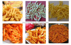 Máquina extrusora automática de bocadillos Kurkure fritos Kurkure Cheetos Niknak <span class=keywords><strong>Corn</strong></span> Curls Process <span class=keywords><strong>Line</strong></span> - Product Image 5