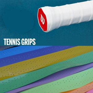 1pcs Overgrip Sticky for Beach Tennis Racket Padle <b>Badminton</b> No Hole PU Material Durable Multiple Colors White - Product Image 3