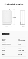 Diffuseur d'arôme batterie avec contrôle Bluetooth Air Aromatherapy Perfume Scent Machine