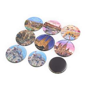 Aimant de réfrigérateur personnalisé en résine époxy, souvenir touristique de la ville, décoration de cuisine, cadeau - Product Image 5