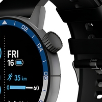 Montre connectée LE01 AMOLED 1,43 pouces, appels Bluetooth, suivi de la santé, montre de fitness, charge magnétique