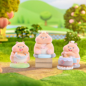 Lindos juguetes de tendencia comida idioma pequeño hámster caja ciega Internet celebridad muñeca fabricante Venta Directa regalo de Venta caliente - Product Image 4