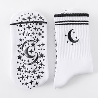 Chaussettes de Pilates antidérapantes personnalisées OEM pour usine, chaussettes de yoga et de barre, design personnalisé