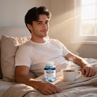 OEM Aangepaste Private Label Voedingsmiddelenklasse Kruidenextract Biotine Kauwgommetjes Vitamine C Dagelijkse Voedingsupplement Fles/Vat