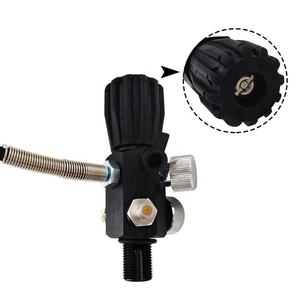 GP 4500psi-tanque de CO2 de Paintball, válvula de aire comprimido DIN, estación de llenado con manguera de carga de 20 pulgadas para juego de PCP - Product Image 3