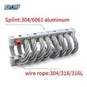 Supporto Antivibrante Professionale in Acciaio Inox Serie ALJ-8111 Anlijing, Ammortizzatore Estremo per Controllo Vibrazioni - Product Image 2